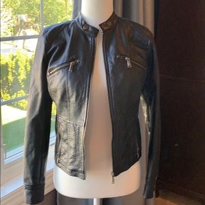 Jojo brand faux leather jacket Girls size 18/20